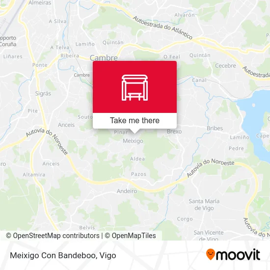 Meixigo Con Bandeboo map