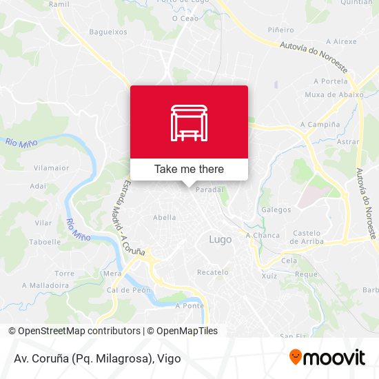 Av. Coruña (Pq. Milagrosa) map