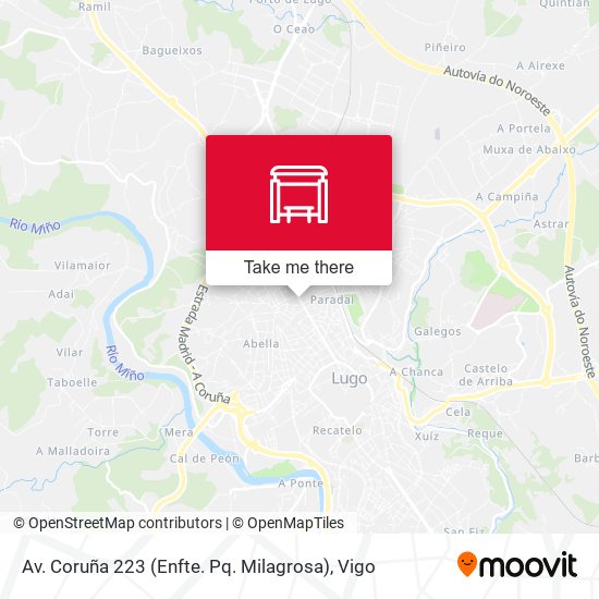 Av. Coruña 223 (Enfte. Pq. Milagrosa) map
