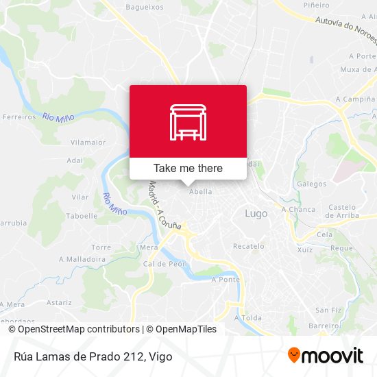 Rúa Lamas de Prado 212 map