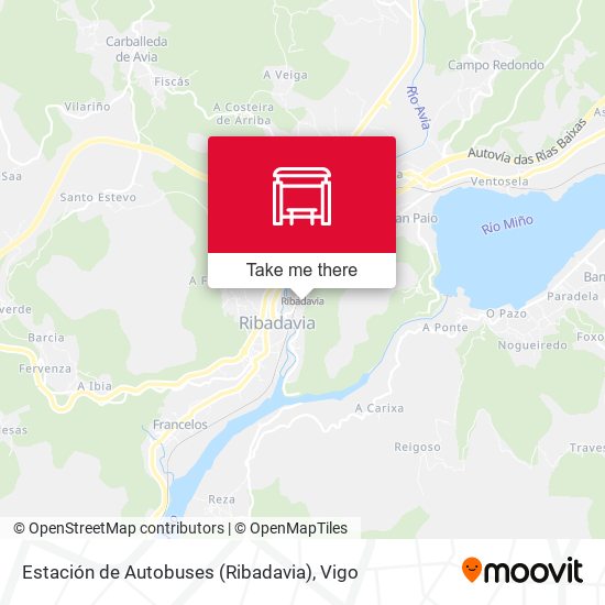 Estación de Autobuses (Ribadavia) map