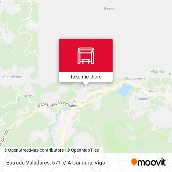 Estrada Valadares, 571 // A Gándara map