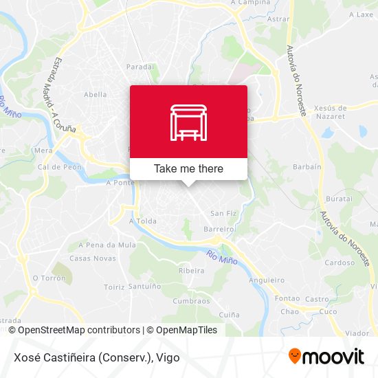 Xosé Castiñeira (Conserv.) map