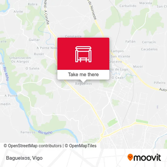 Bagueixos map