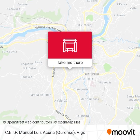 C.E.I.P. Manuel Luis Acuña (Ourense) map