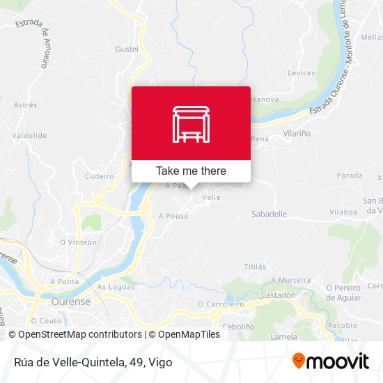 Rúa de Velle-Quintela, 49 map