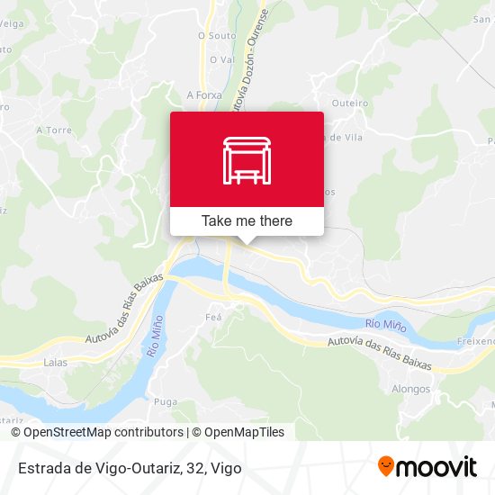 Estrada de Vigo-Outariz, 32 map