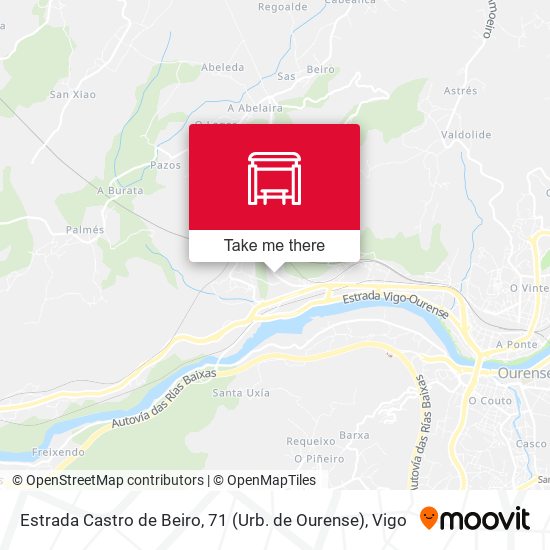 Estrada Castro de Beiro, 71 (Urb. de Ourense) map