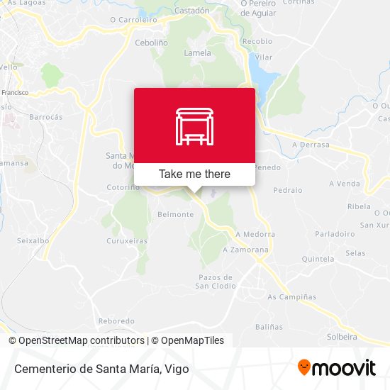 Cementerio de Santa María map