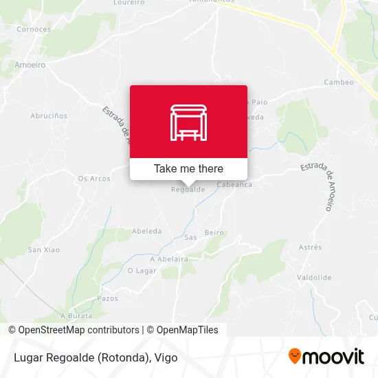 Lugar Regoalde (Rotonda) map