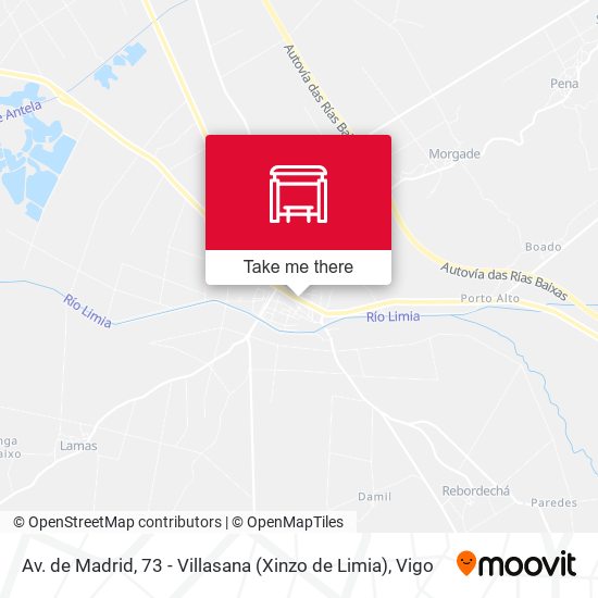 Av. de Madrid, 73 - Villasana (Xinzo de Limia) map