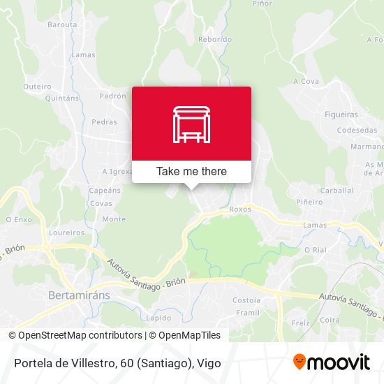 Portela de Villestro, 60 (Santiago) map