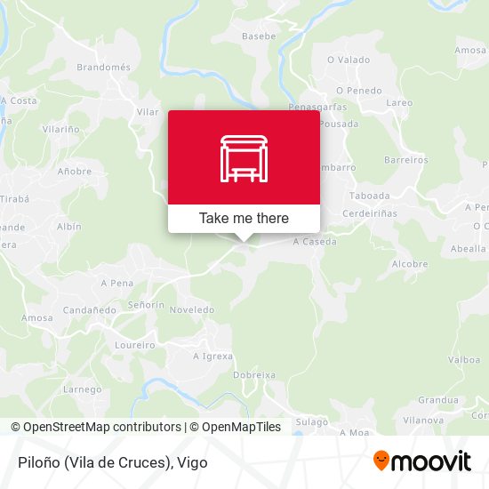 Piloño (Vila de Cruces) map