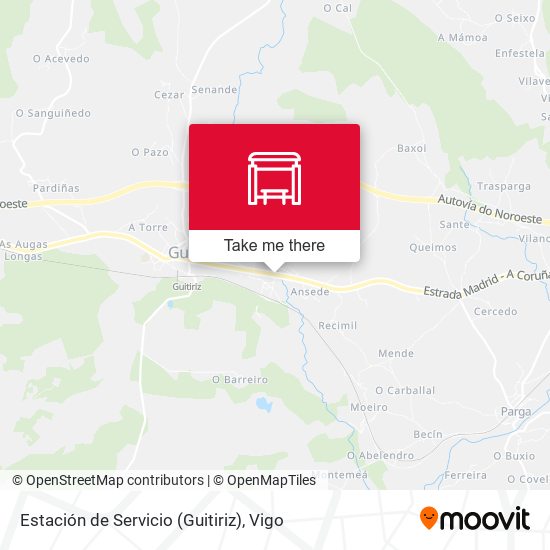 Estación de Servicio (Guitiriz) map