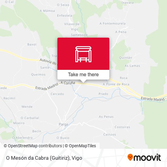 O Mesón da Cabra (Guitiriz) map