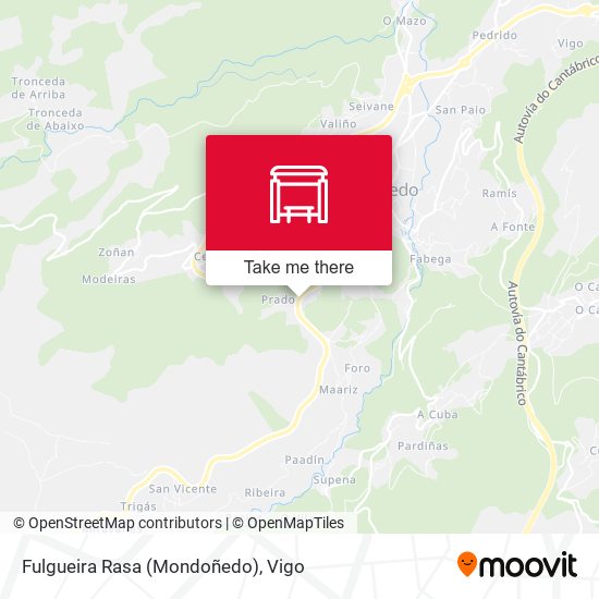 Fulgueira Rasa (Mondoñedo) map
