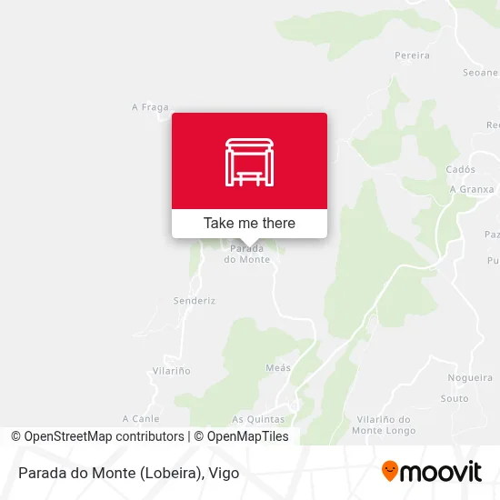 Parada do Monte (Lobeira) map