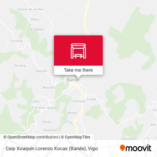 Ceip Xoaquín Lorenzo Xocas (Bande) map