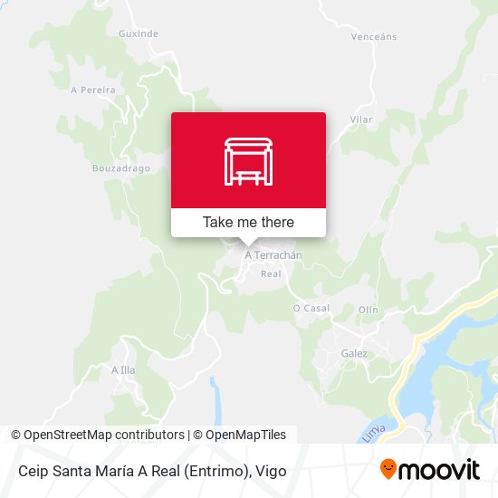 Ceip Santa María A Real (Entrimo) map