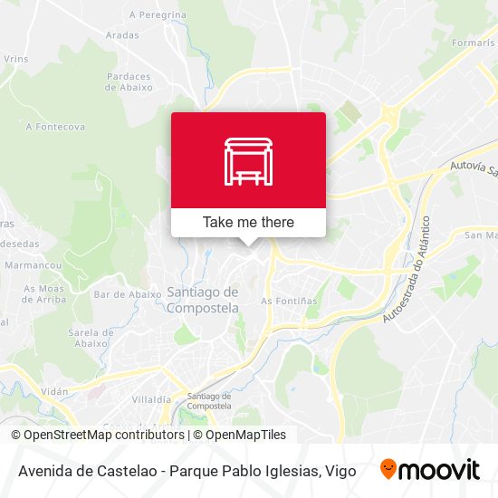 Avenida de Castelao - Parque Pablo Iglesias map