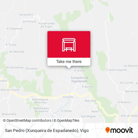 San Pedro (Xunqueira de Espadanedo) map