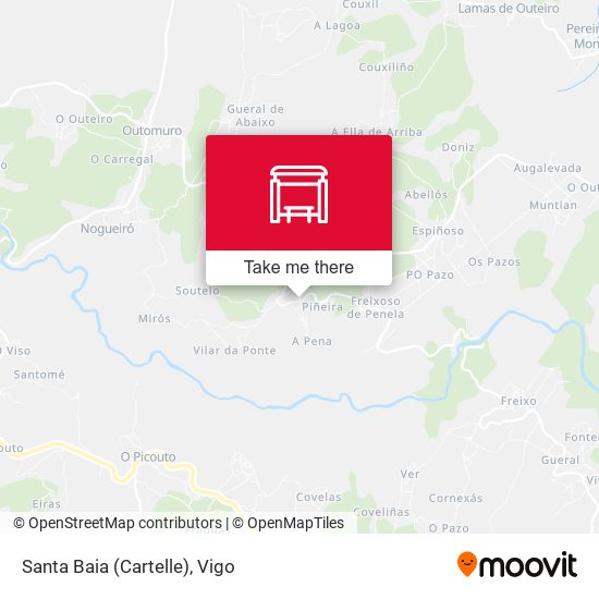 Santa Baia (Cartelle) map