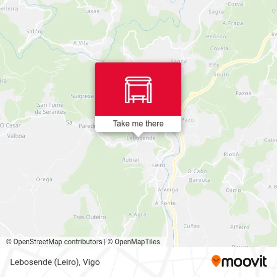 Lebosende (Leiro) map