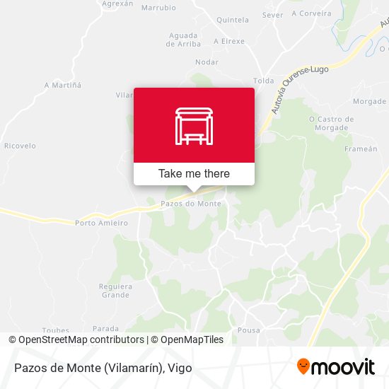 Pazos de Monte (Vilamarín) map
