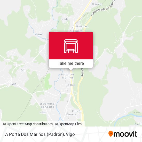 A Porta Dos Mariños (Padrón) map