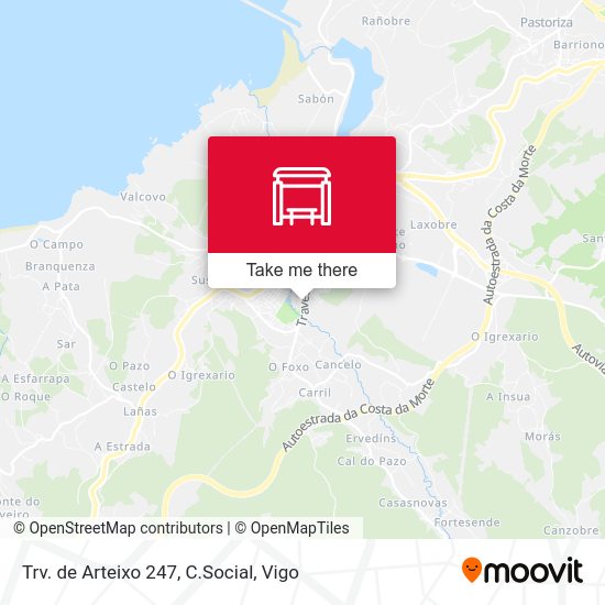 Trv. de Arteixo 247, C.Social map