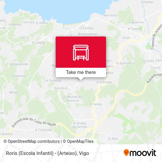 Rorís (Escola Infantil) - (Arteixo) map