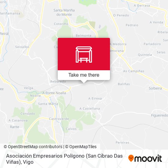 Asociación Empresarios Polígono (San Cibrao Das Viñas) map