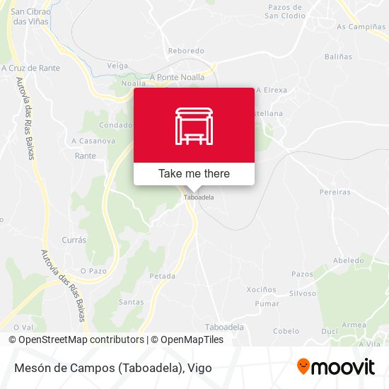 Mesón de Campos (Taboadela) map