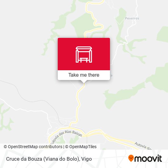 Cruce da Bouza (Viana do Bolo) map