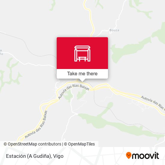 Estación (A Gudiña) map