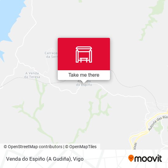 Venda do Espiño (A Gudiña) map