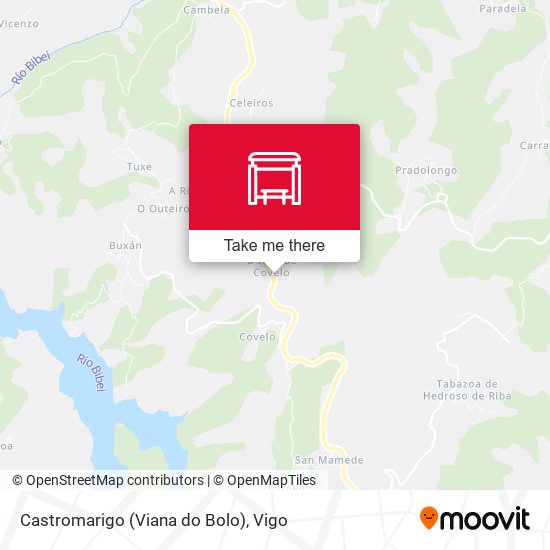 Castromarigo (Viana do Bolo) map