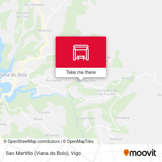 San Martiño (Viana do Bolo) map