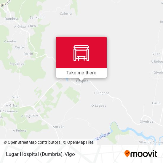 Lugar Hospital (Dumbría) map