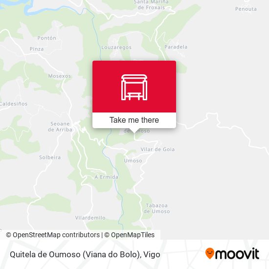 Quitela de Oumoso (Viana do Bolo) map