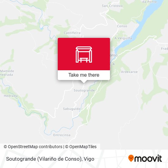 Soutogrande (Vilariño de Conso) map