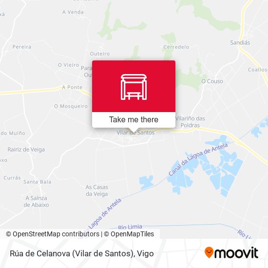 Rúa de Celanova (Vilar de Santos) map