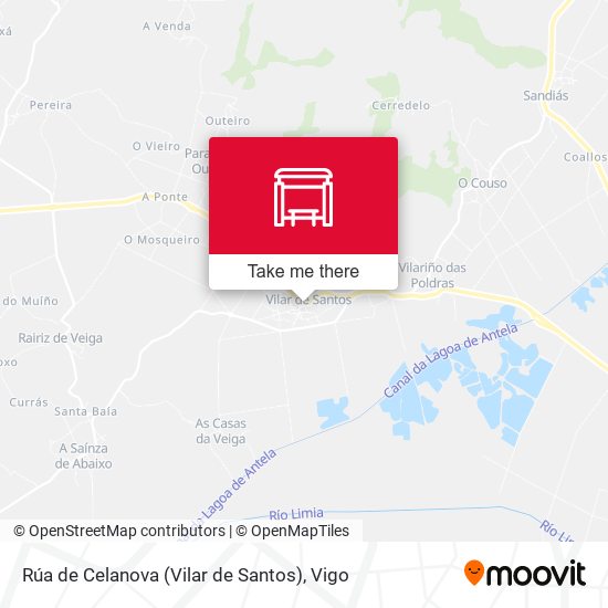 Rúa de Celanova (Vilar de Santos) map