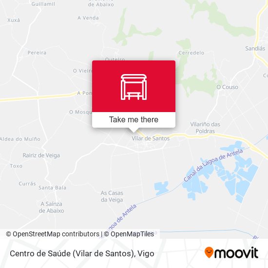 Centro de Saúde (Vilar de Santos) map