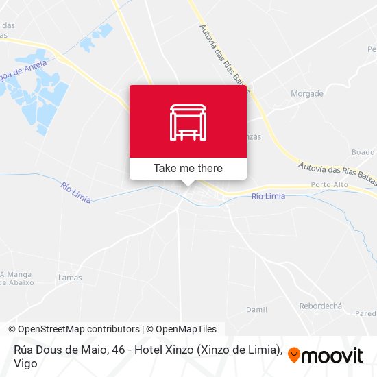 Rúa Dous de Maio, 46 - Hotel Xinzo (Xinzo de Limia) map