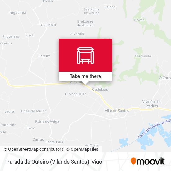 Parada de Outeiro (Vilar de Santos) map