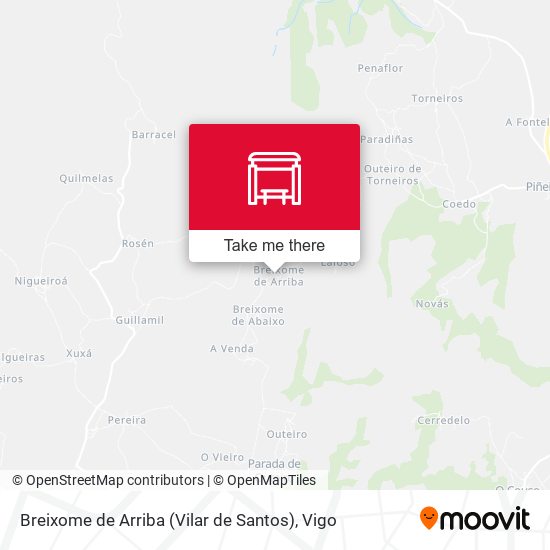 Breixome de Arriba (Vilar de Santos) map