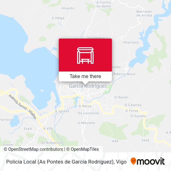 Policía Local (As Pontes de García Rodríguez) map