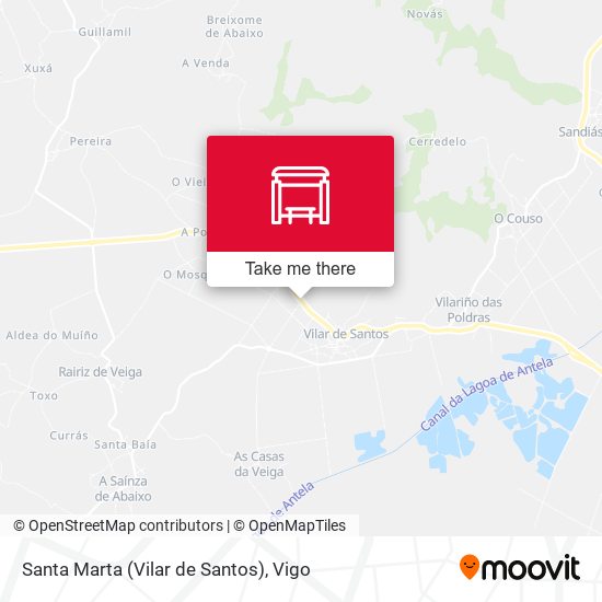 Santa Marta (Vilar de Santos) map