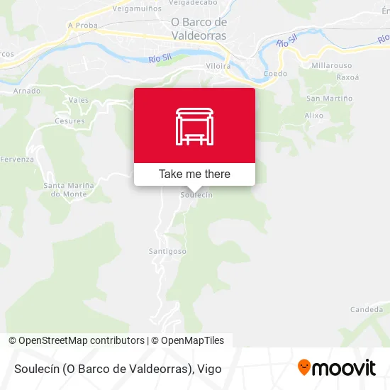 Soulecín (O Barco de Valdeorras) map